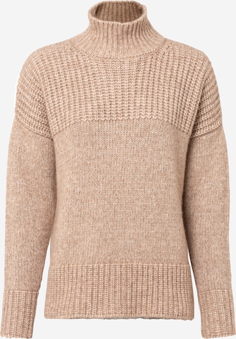 HUGO Sweater 'Safinamy' in Beige: front