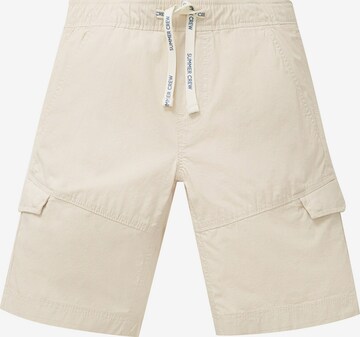 TOM TAILOR Pants in Beige: front