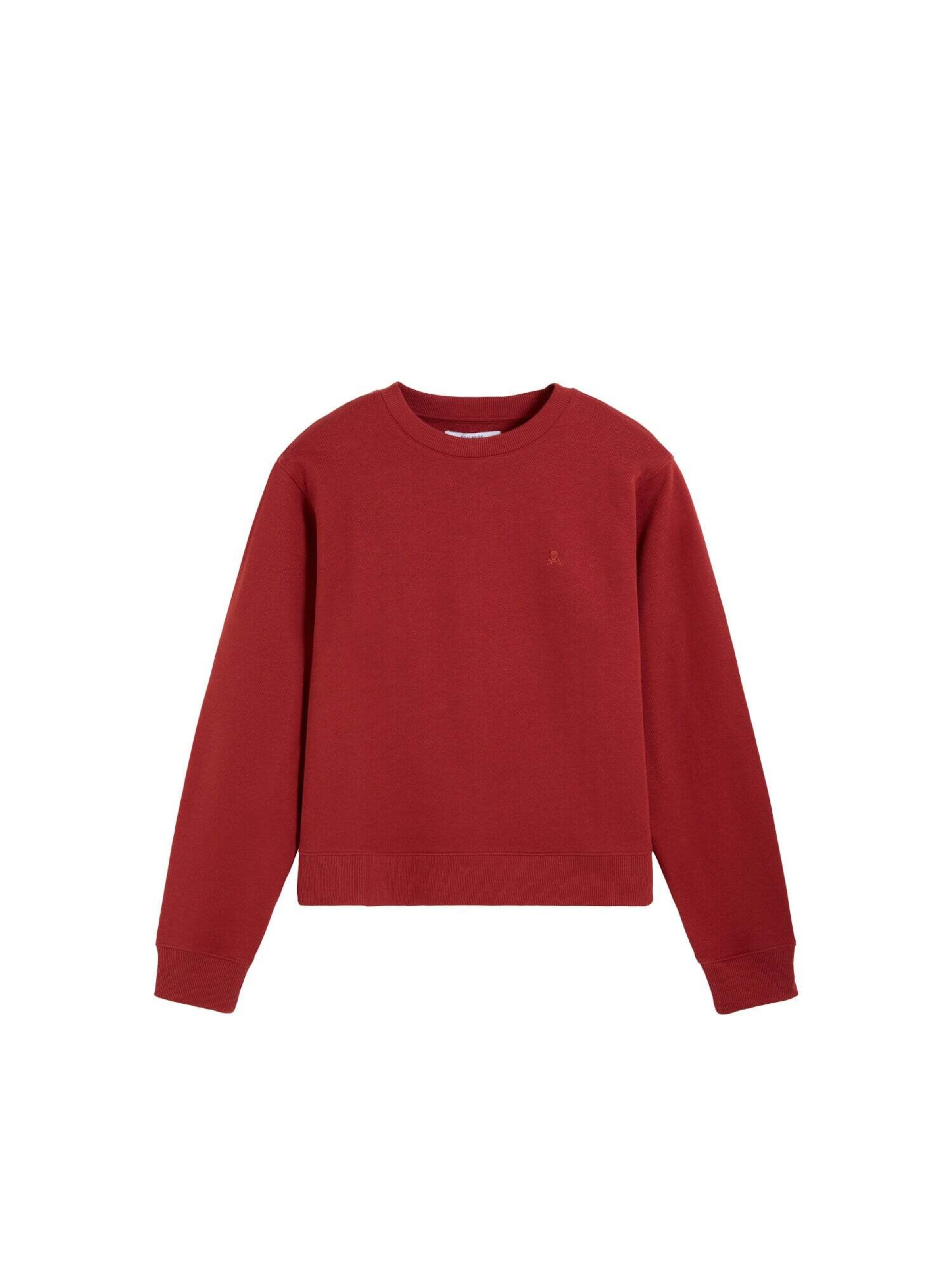 Sweat-shirt Scalpers en rouge : devant