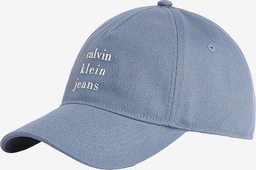 Calvin Klein Кепка в Синий: спереди