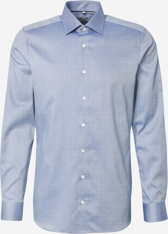 Chemise business OLYMP en bleu : devant