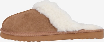 Mols Slippers 'Tamara' in Brown