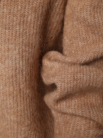 MOS MOSH Knit Cardigan in Brown