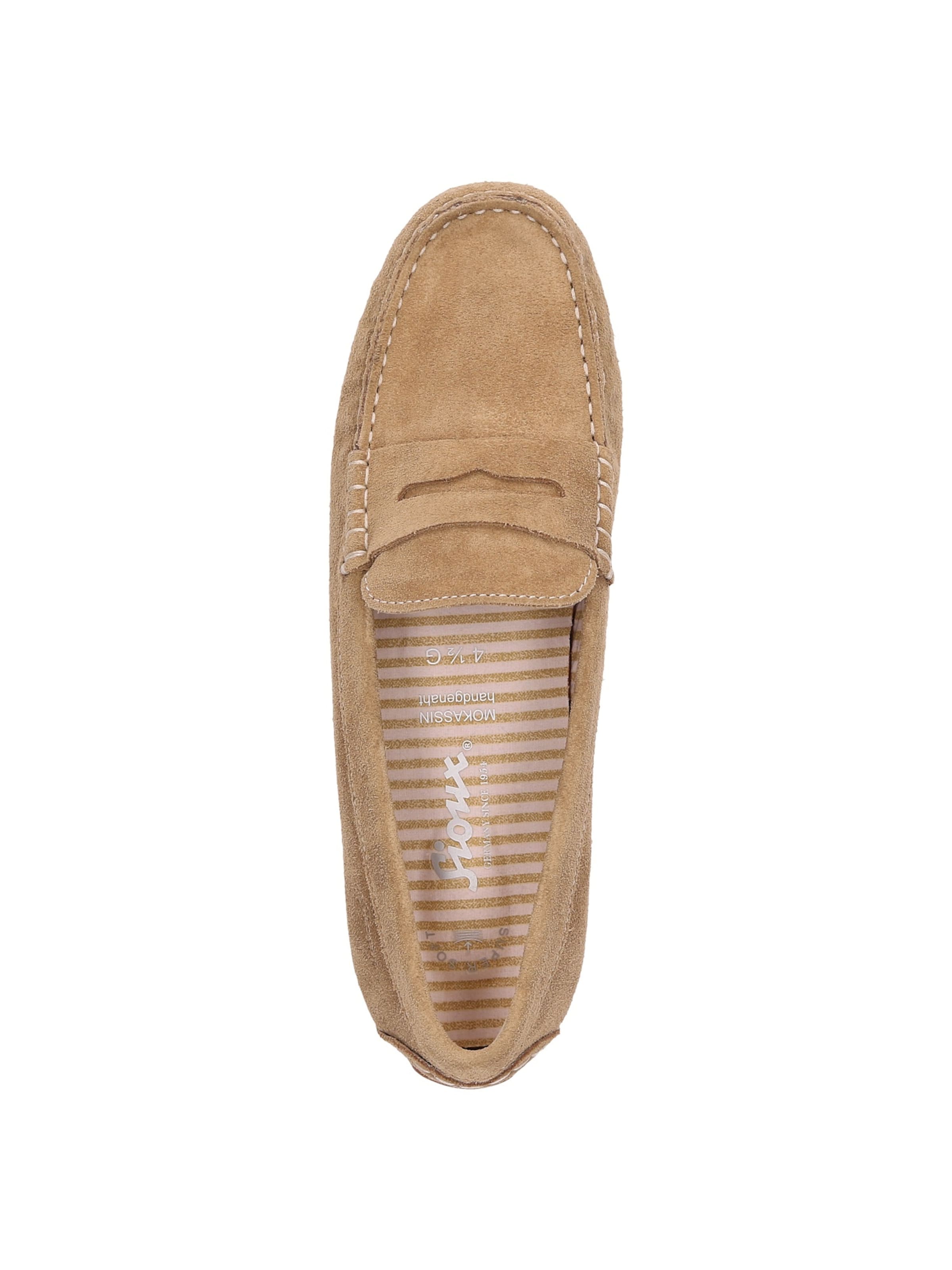 SIOUX Mokassin 'Carmona-700' in Beige