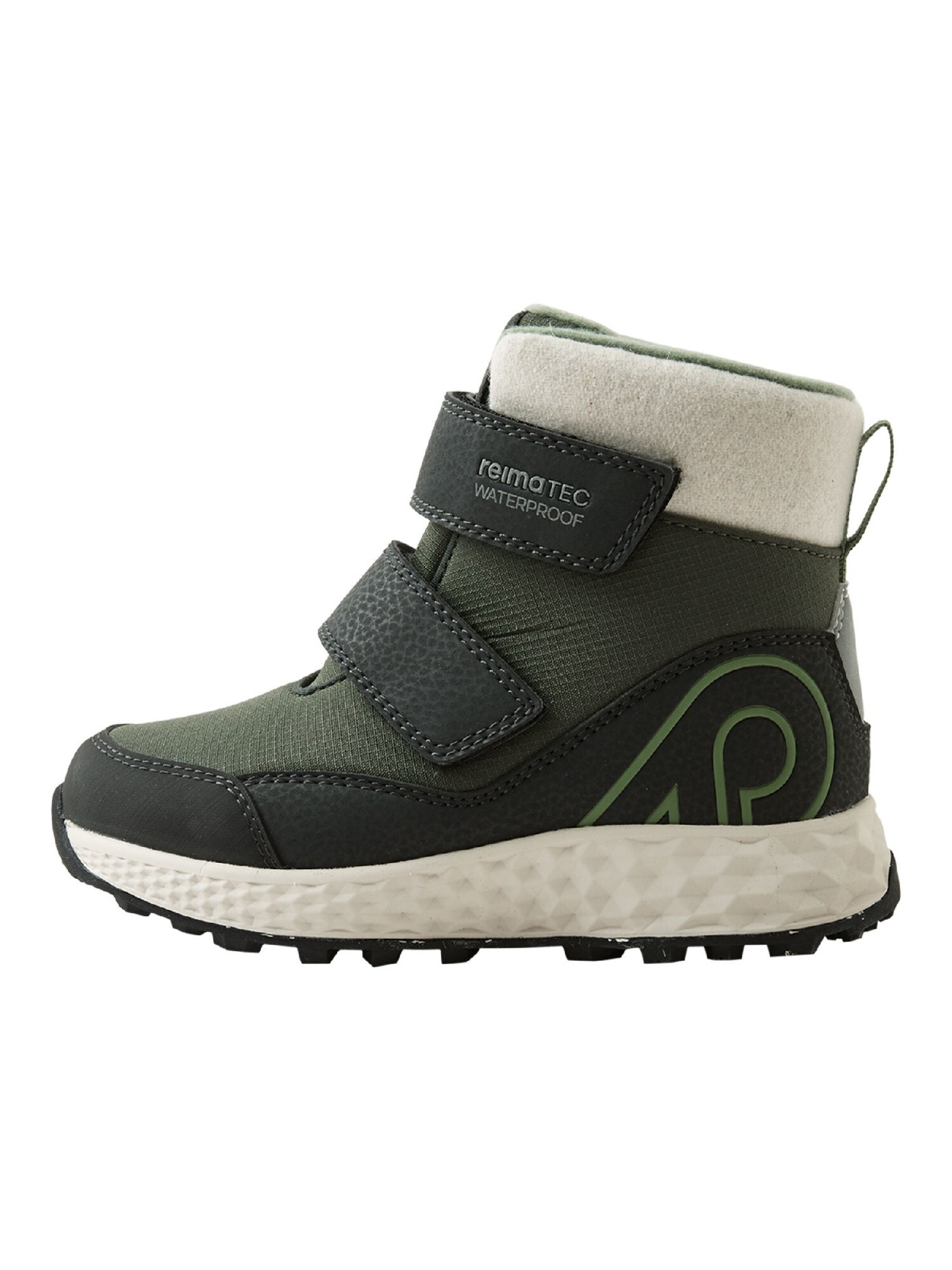 Bottes de neige ' Hallava ' Reima en vert : devant