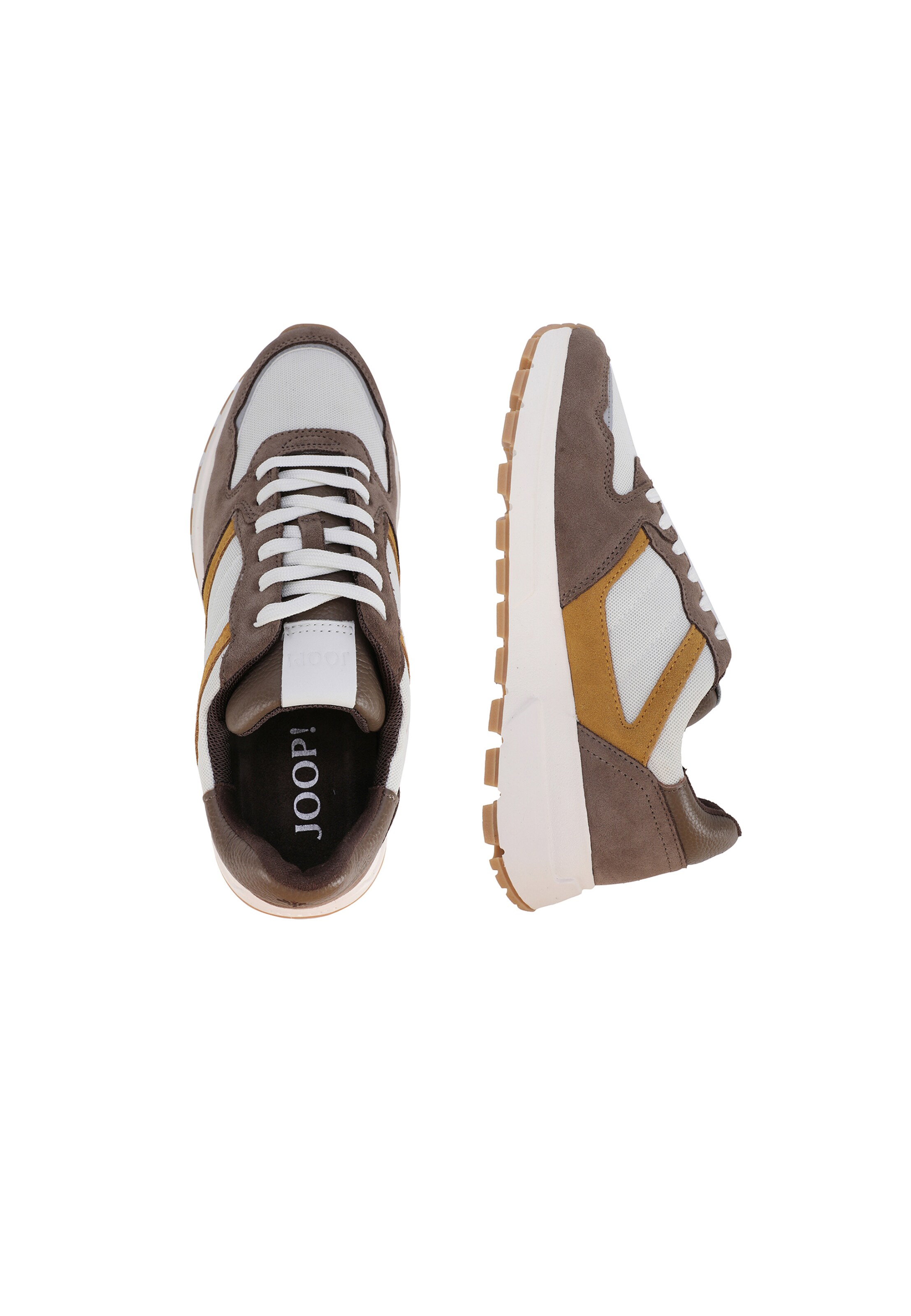 JOOP! Sneaker 'Misto New Hannis' in Braun