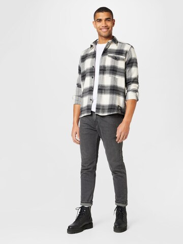 !Solid - Regular Fit Camisa em cinzento