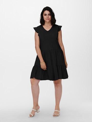 ONLY Carmakoma Kleid 'April' in Schwarz