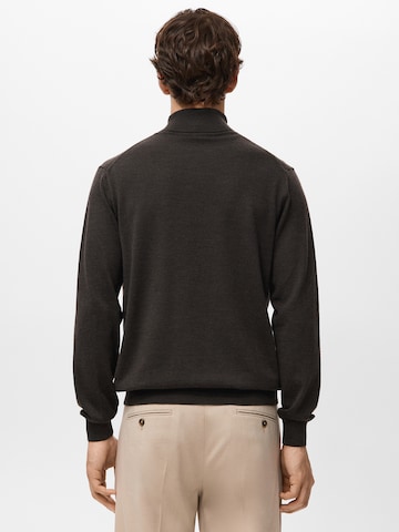 MANGO MAN Tröja 'Willyt' i brun