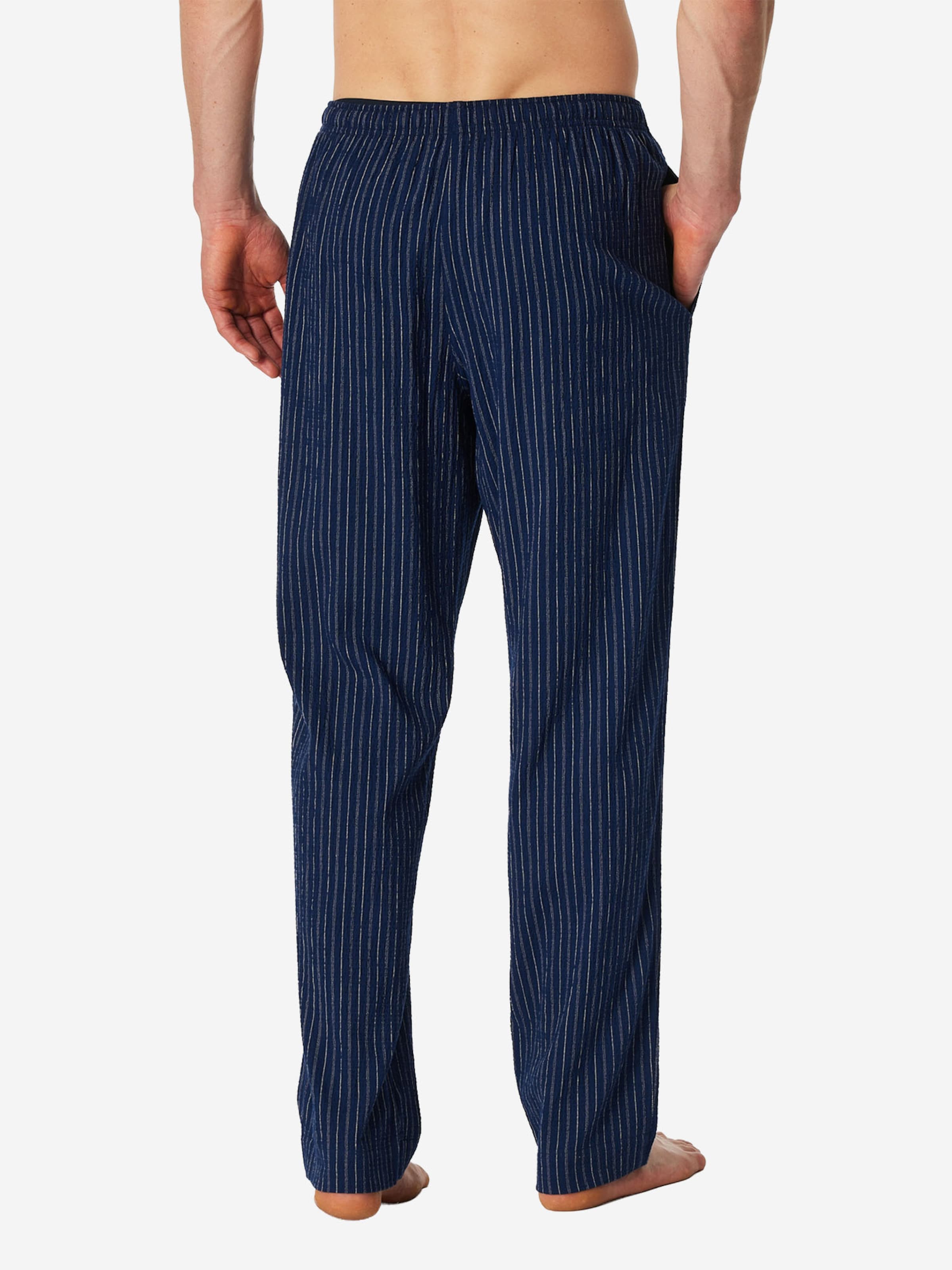 Pantalon de pyjama 'Mix Relax ' SCHIESSER en bleu