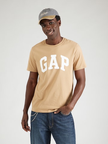 T-Shirt 'EVERYDAY' GAP en marron : devant