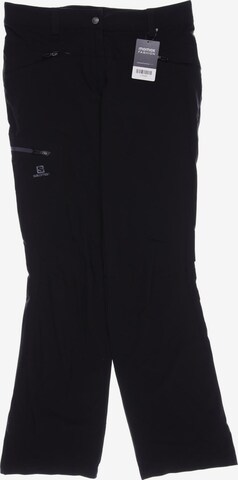 SALOMON Pants in M in Black: front