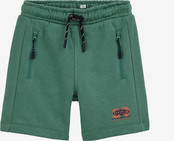 WE Fashion Regular Housut värissä vihreä: etupuoli