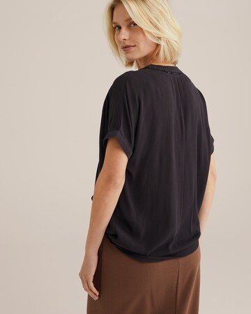 WE Fashion Bluse i sort