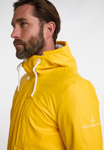 Parka mi-saison DreiMaster Maritim en jaune