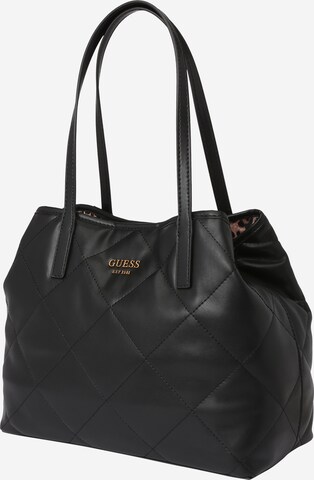 GUESS Nakupovalna torba 'Vikky' | črna barva