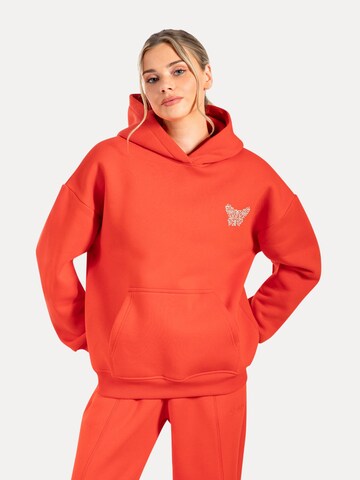 Sweat-shirt 'Nala' Smilodox en rouge : devant