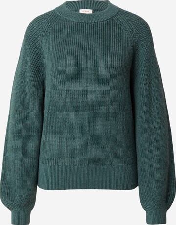 s.Oliver Sweater in Green: front