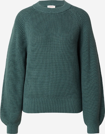 s.Oliver Pullover i grøn: forside