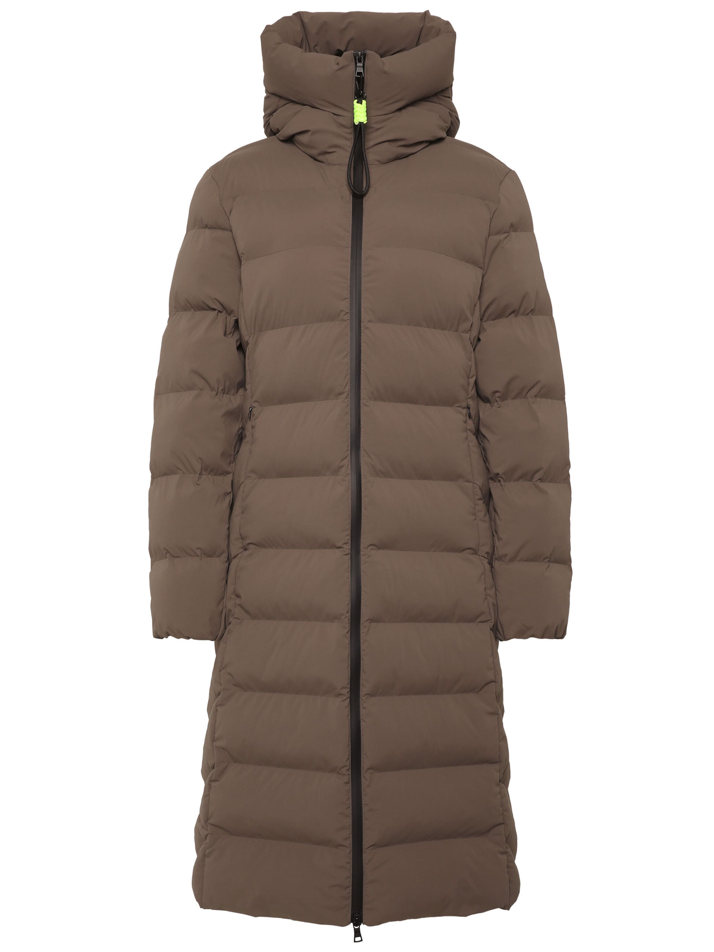 No. 1 Como Winter Coat 'Suse' in Brown: front