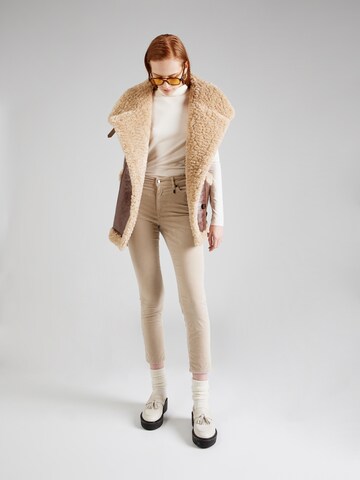 BOGNER Slimfit Hose 'JULIE' in Beige
