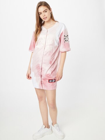 FUBU - Vestido de verano 'Varsity' en rosa