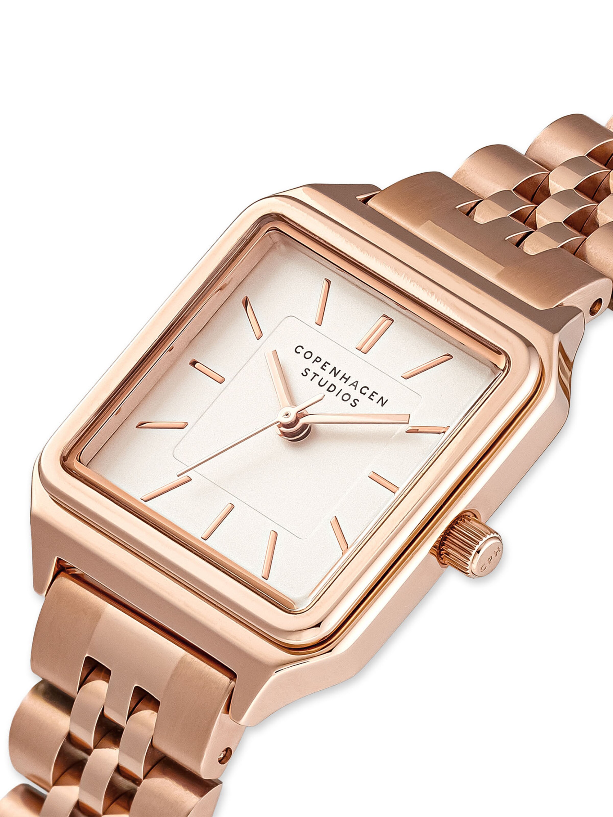 Montre à affichage analogique Copenhagen Studios en or