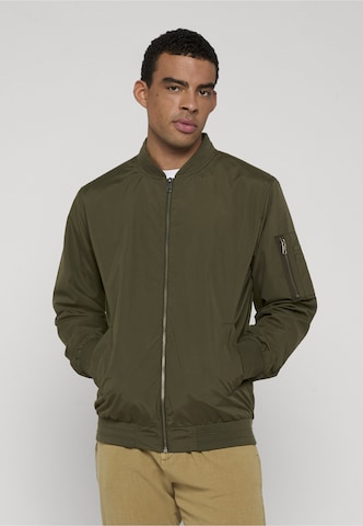 INDICODE JEANS Přechodná bunda 'INSunny' – zelená: přední strana