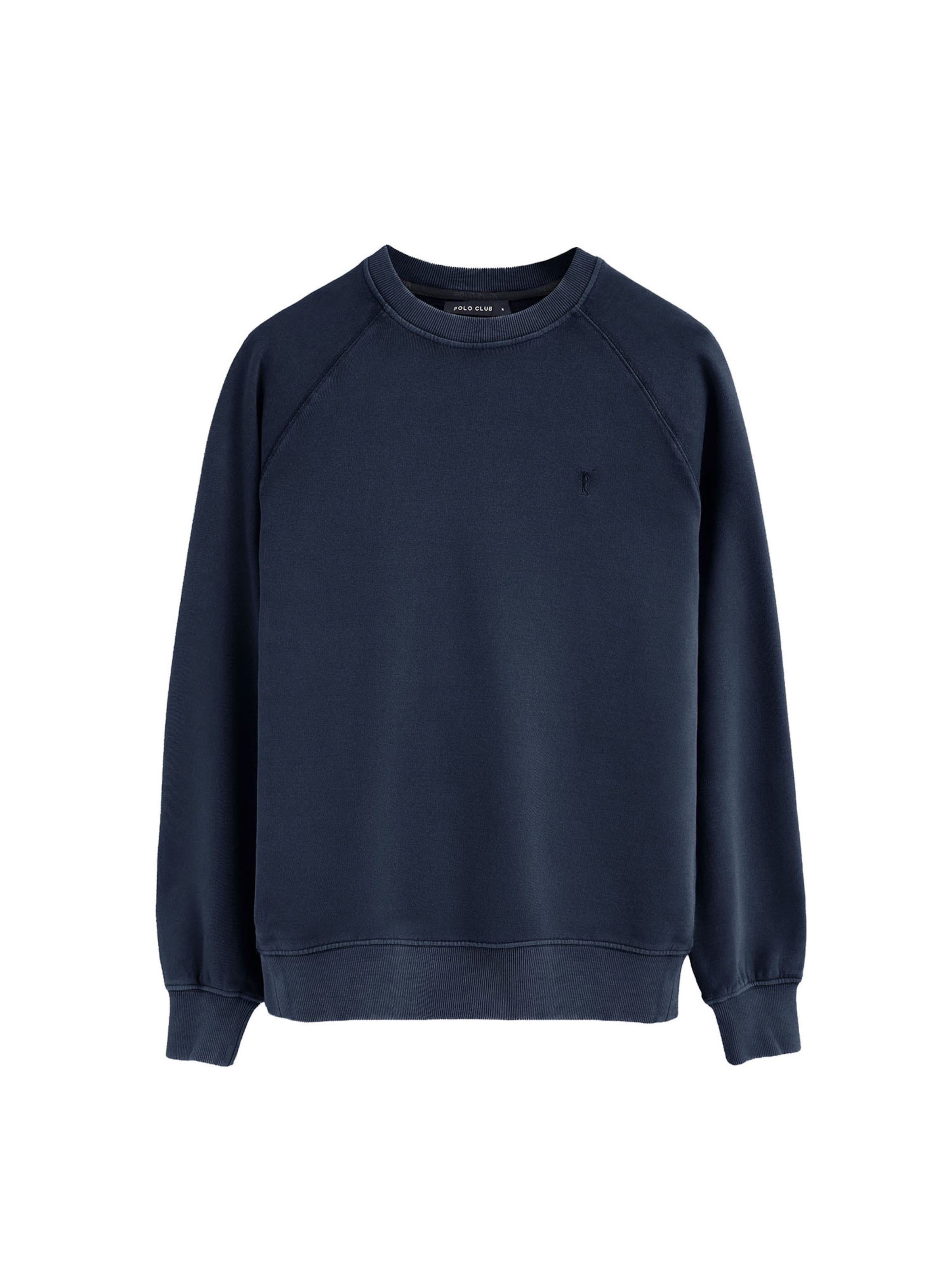 Polo Club Sweatshirt 'Rigby' in Blue: front
