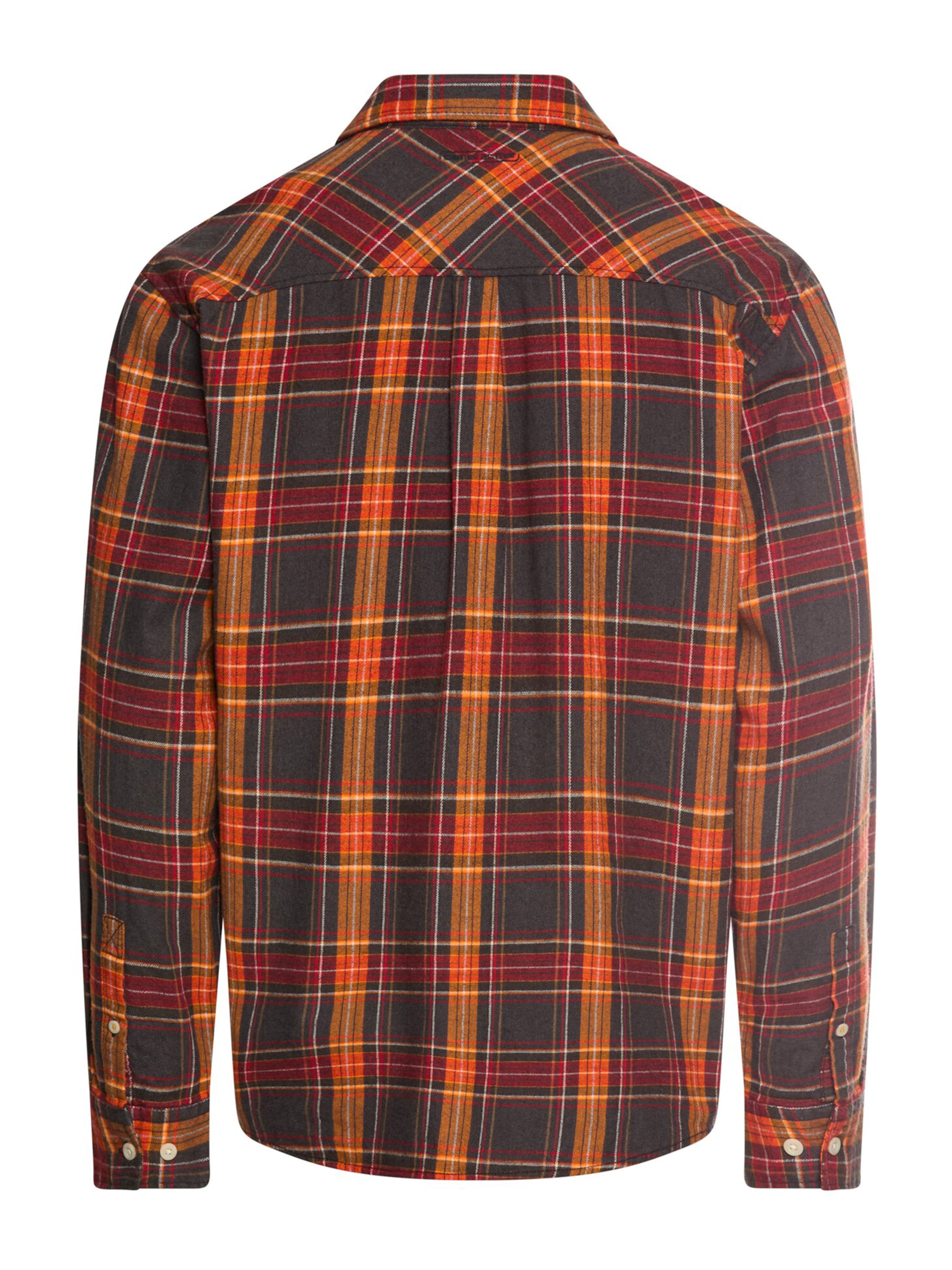 CAMEL ACTIVE Regular fit Skjorta 'FleXXXactive' i orange