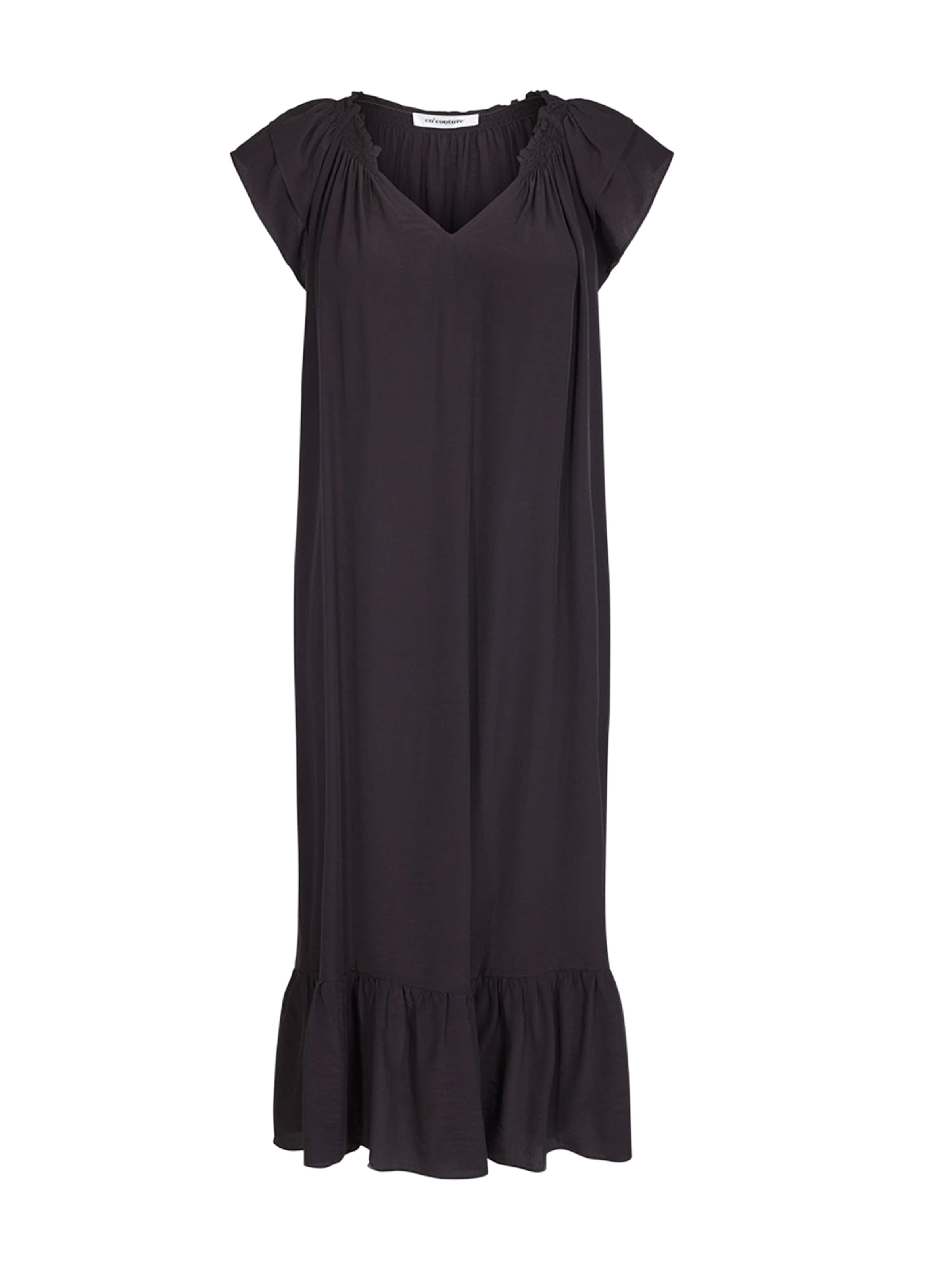 co'couture Mekko 'Sunrise' värissä musta: etupuoli