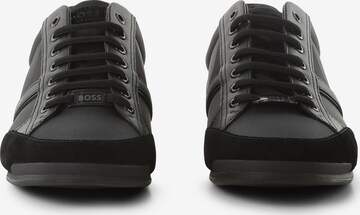 BOSS Sneakers laag 'Saturn' in Zwart