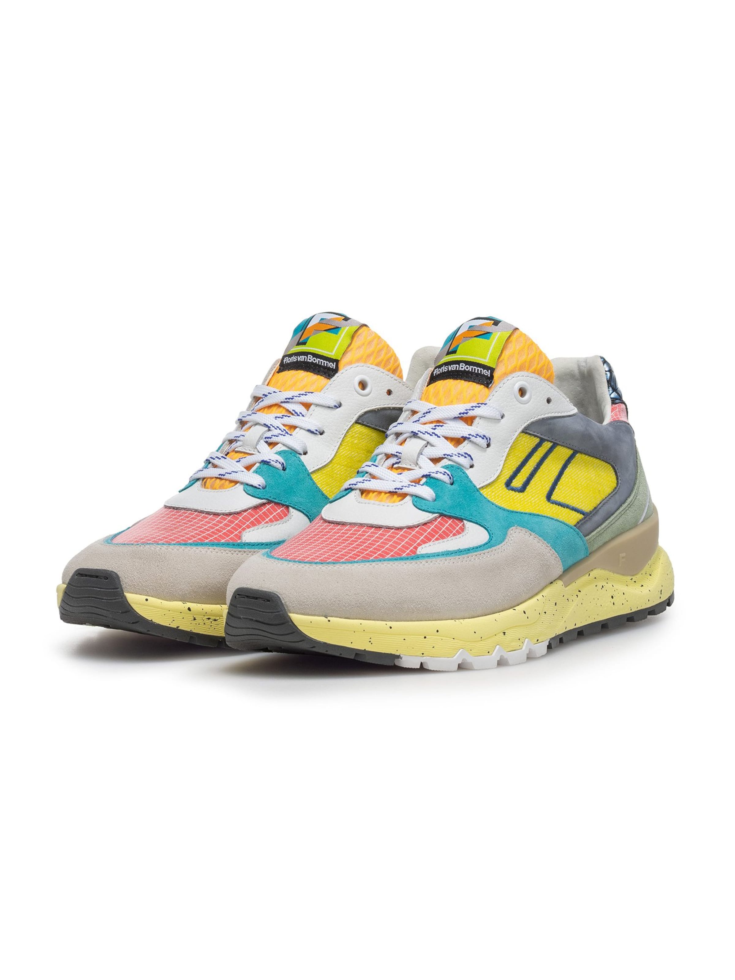 Floris van Bommel Sneaker 'DE TREENER 06' in Gelb