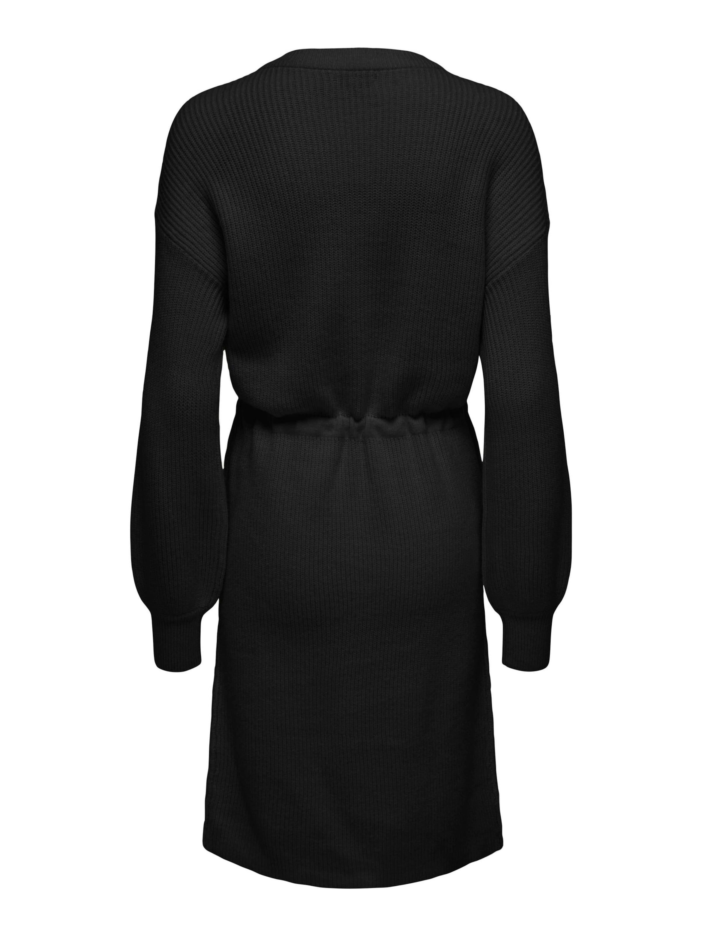 ONLY Úpletové šaty 'KATIA' – černá