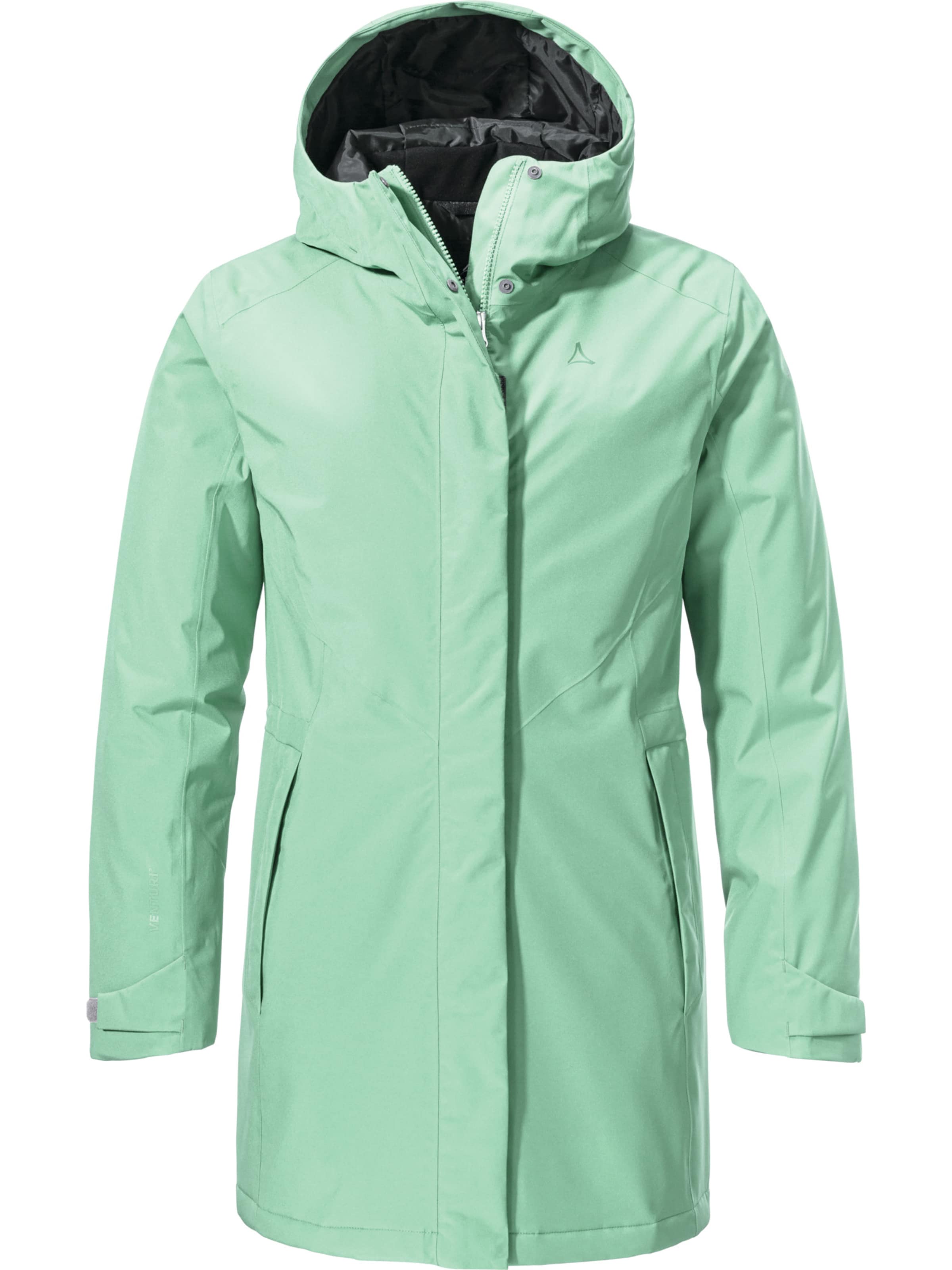 Schöffel Outdoorjacke 'Froda' in Grün: Vorderseite