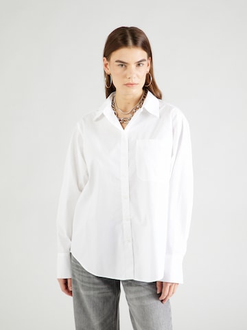 Lindex - Blusa 'April' em branco: frente