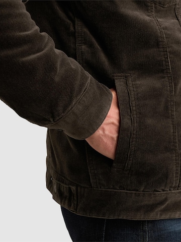 Veste mi-saison 'Trucker jacket in corduroy' PME Legend en vert