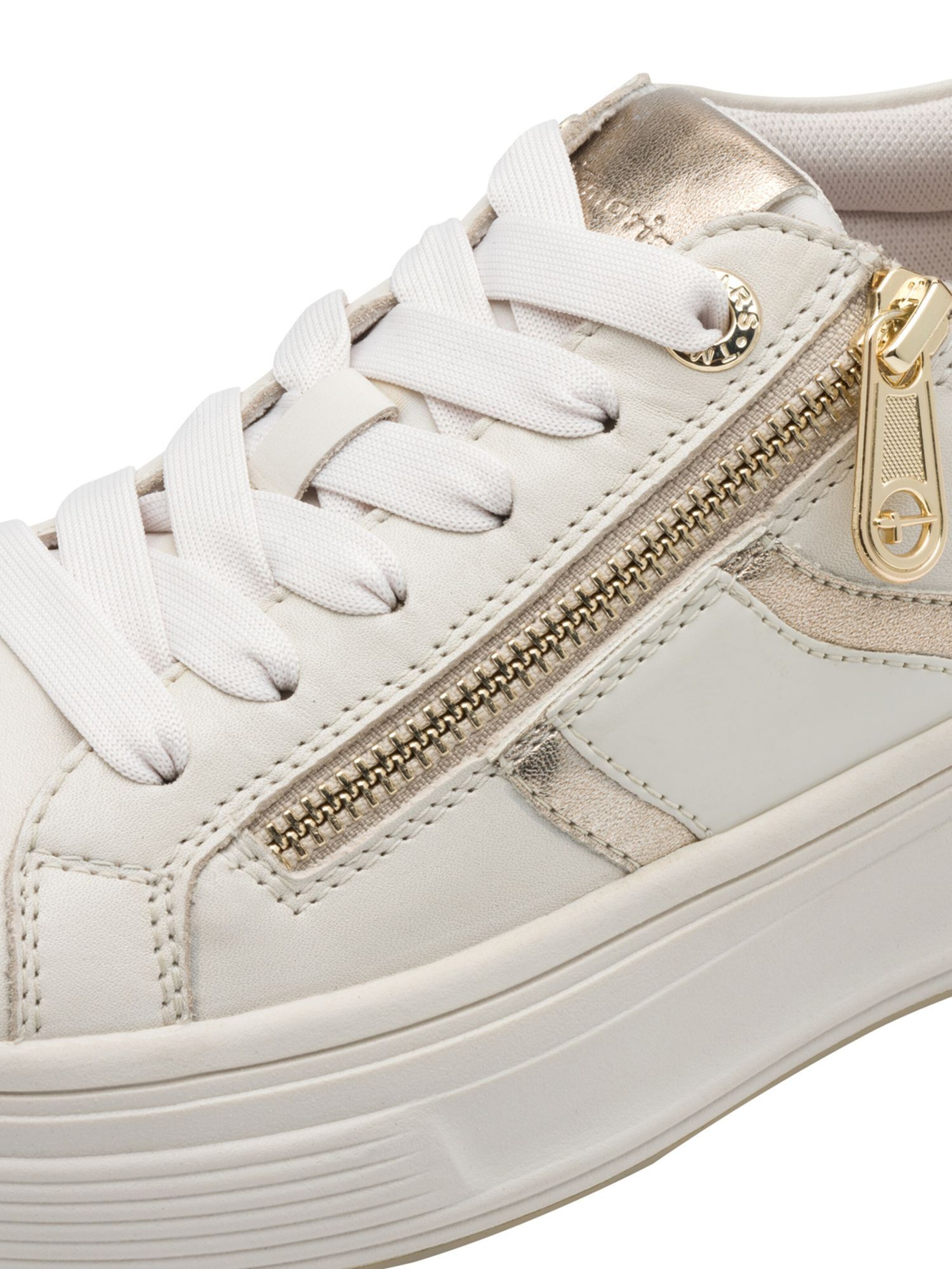 Tamaris Platform trainers in White