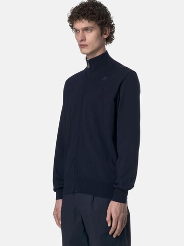 Veste de survêtement 'FINNY COTTON PS PULLOVER' K-Way en bleu