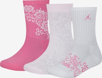 Jordan Socks in Pink: front