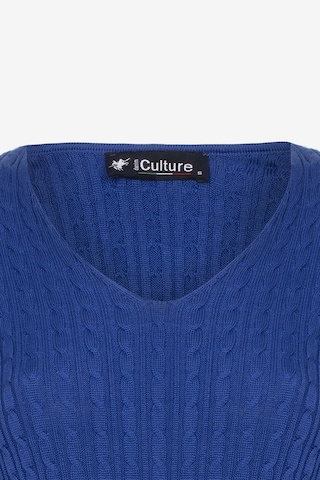DENIM CULTURE Pulover 'BEATRICE' | modra barva