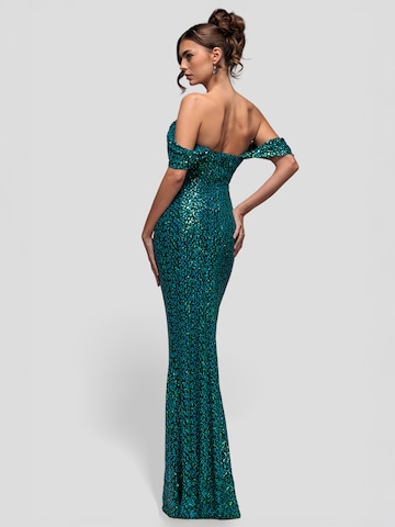 GODDIVA Avondjurk in Groen