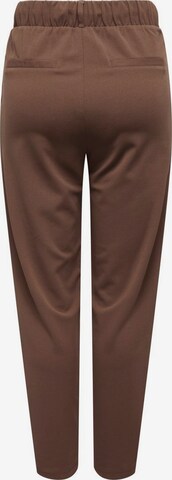 JDY Regular Pleat-Front Pants 'Anna Catia' in Brown