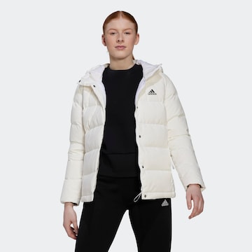 ADIDAS SPORTSWEAR Outdoor Jacket 'Helionic' in White: front