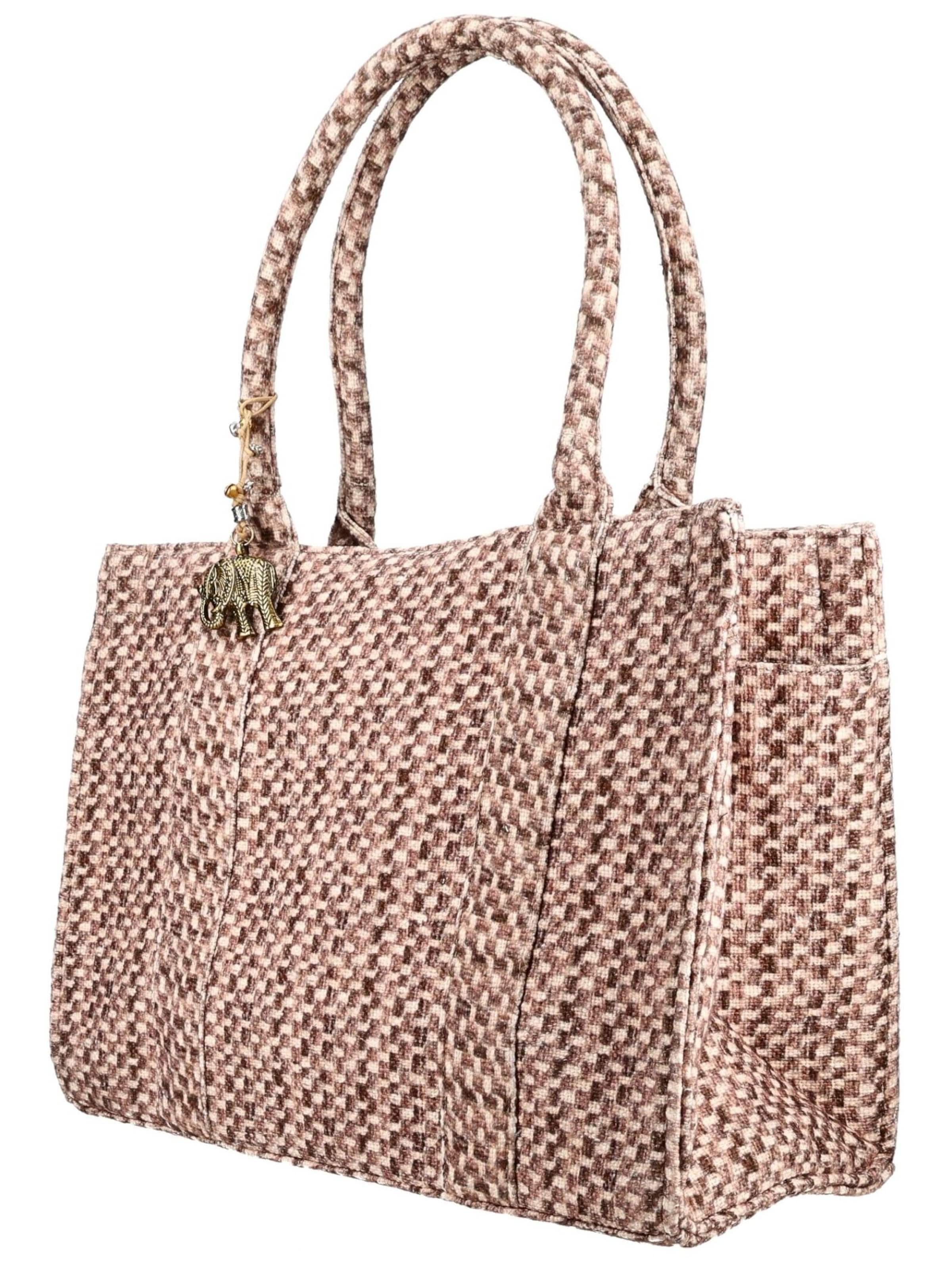 ANOKHI Handtas in Beige