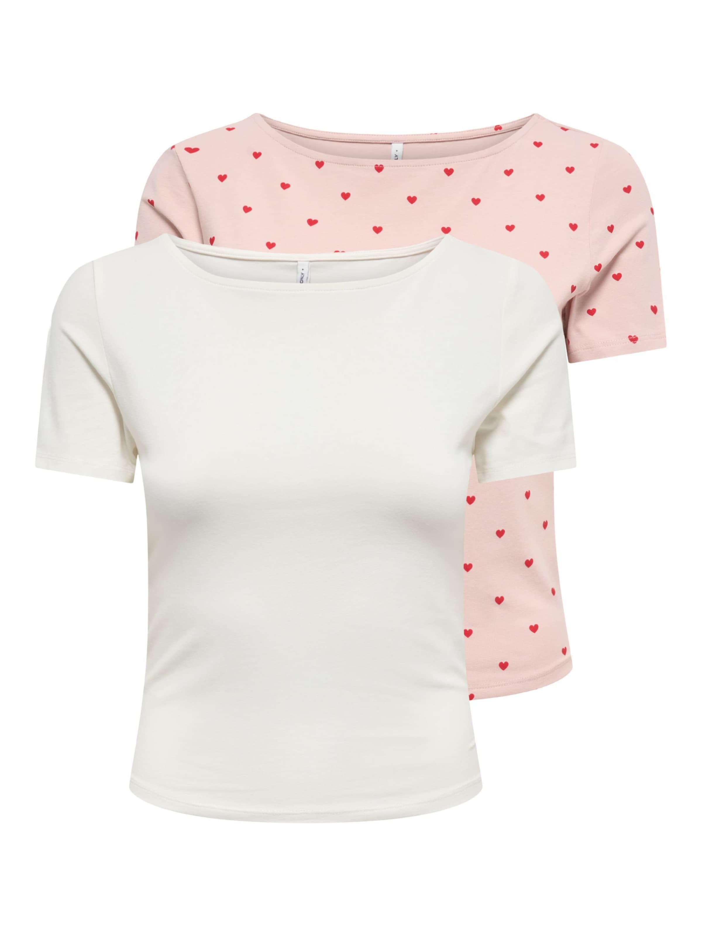 Only Tall Shirt 'ONLSusan' in Roze: voorkant
