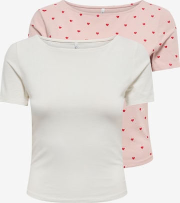 Only Tall Shirts 'ONLSusan' i pink: forside