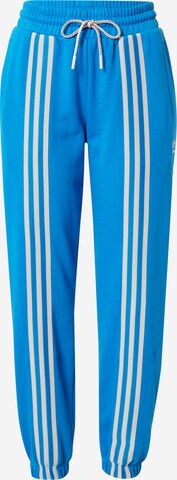 ADIDAS ORIGINALS Tapered Pants 'Adicolor 70S 3-Stripes' in Blue: front