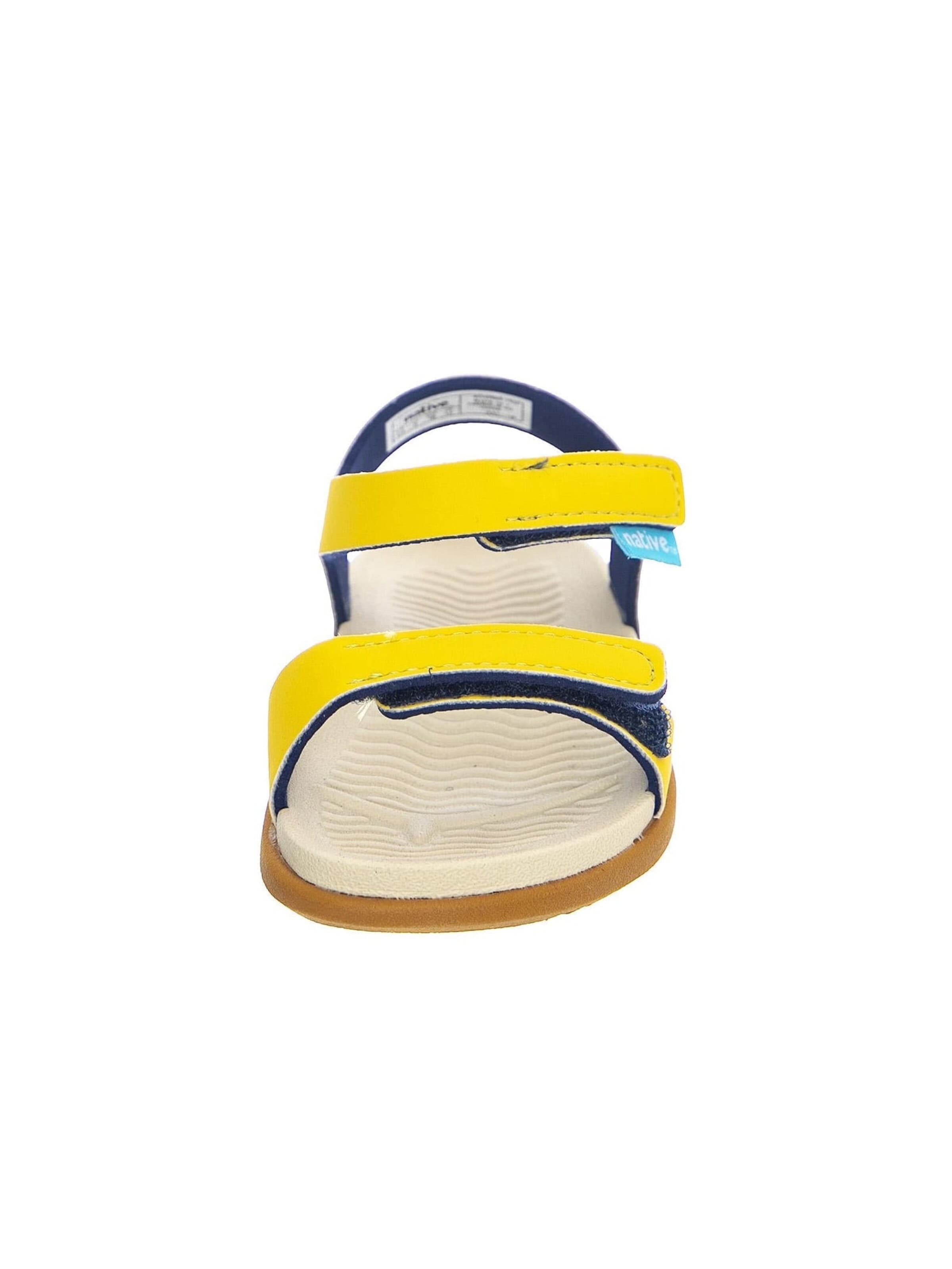 Sandalo 'Charley Child Sandals' di NATIVE in giallo