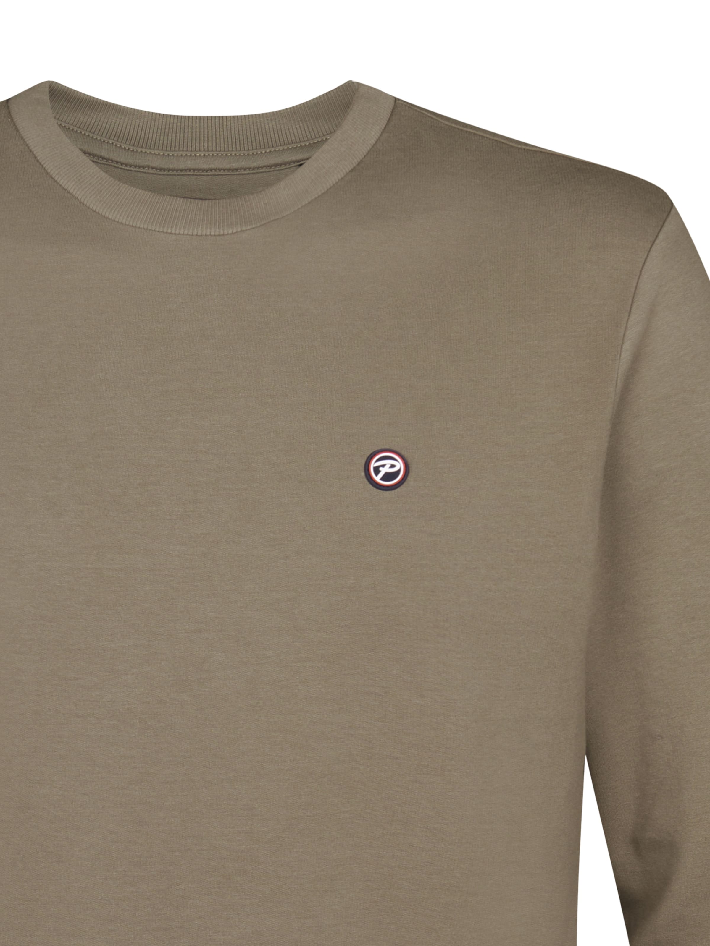 Sweat-shirt 'Seaviewpark' Petrol Industries en gris